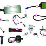 YUKİ ELEKTRİKLİ MONİ SCOOTER CDI BEYİN (EM-78-MONİ)