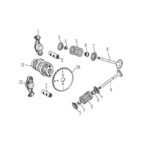 YUKİ 125CC SCOOTER DUTY EKSANTRİK MİLİ (DUTY 125)
