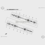CFMOTO CF400ATR 2L (T3B) RULMAN VE KORUK TAKIMI SAG