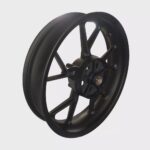 CFMOTO CF 250-6 SR (EU 4) ARKA JANT - CELIK (4.0X17") (MAT SIYAH)