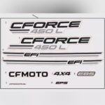 CFMOTO CF450ATR-3L (T3B) ETIKET SETI KOMPLE (TURUNCU)