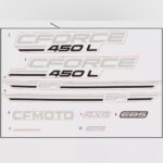 CFMOTO CF450ATR-3L (T3B) ETIKET SETI KOMPLE (YESIL)