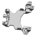CFMOTO CF675SR-R(CF650-10H) GOVDE KONTROL MODULU BRAKETI