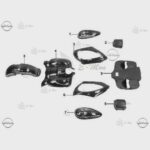 E-MON CYCLONE 3000 SELE ALTI YAN KARENAJ SAG DEKOR KAPAK