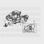 MONDIAL 125 MT MOTOR KOMPLE