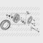 MONDIAL 125 MC ROADRACER RULMAN 6301-RS