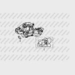 MONDIAL 125 URT (RT) MOTOR KOMPLE