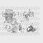 MONDIAL 125 UKT (KT) MOTOR KOMPLE