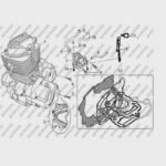 MONDIAL 150 KN MOTOR KOMPLE