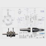 MONDIAL 250 MCT KRANK KOMPLE