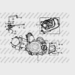 MONDIAL 100 MFM _10 MOTOR KOMPLE