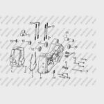 MONDIAL 250 SPIDERX MOTOR TAKOZU ON