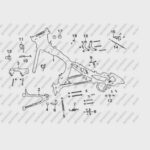 MONDIAL 125 MX GRUMBLE MOTOR BAGLANTI BRAKETI ON