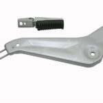 MONDIAL 125 MX GRUMBLE ARKA BASAMAK BRAKET KOMPLE SOL