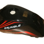 MONDIAL 125 MX GRUMBLE BENZIN DEPOSU (KIRMIZI-SIYAH)