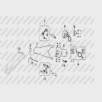 MONDIAL 150 MCX ROADRACERX ARKA STOP BAGLANTI BRAKETI