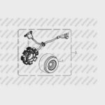 MONDIAL 150 Z-ONE ALTERNATOR KOMPLE