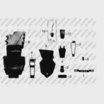 MONDIAL 150 Z-ONE _16 PLAKA TUTUCU BRAKET