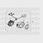 MONDIAL 180 Z-ONE S ALTERNATOR KOMPLE