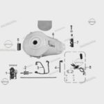 MONDIAL 400 RX3S EVO BENZIN DEPOSU ARKA BAGLANTI TAKOZU