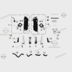 MONDIAL RX3 İ EVO 250 ABS_18 RADYATOR BAGLANTI BRAKETI SOL