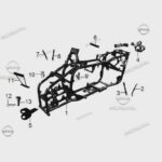 MONDIAL TERRATRACK 200 RADYATOR BAGLANTI BRAKETI