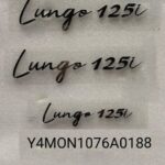 MONDIAL 125 LUNGO (E5+) ETIKET SETI KOMPLE