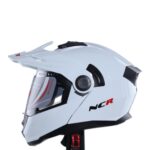 KASK ÇENE AÇILIR VİZÖRLÜ 165 ECE BELGELİ - PARLAKBEYAZ #13017-3