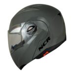KASK NCR-158 ÇENE AÇILIR GÖZLÜKLÜ E-CE BELGELİ-NARDO GRİ #13007-4