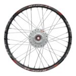 1.20 x 17 TELLİ JANT KOMPLE ÖN [DİSK FREN MODELİ] [SİYAH JANT - GRİ GÖBEK - KROM TEL] CG #58262